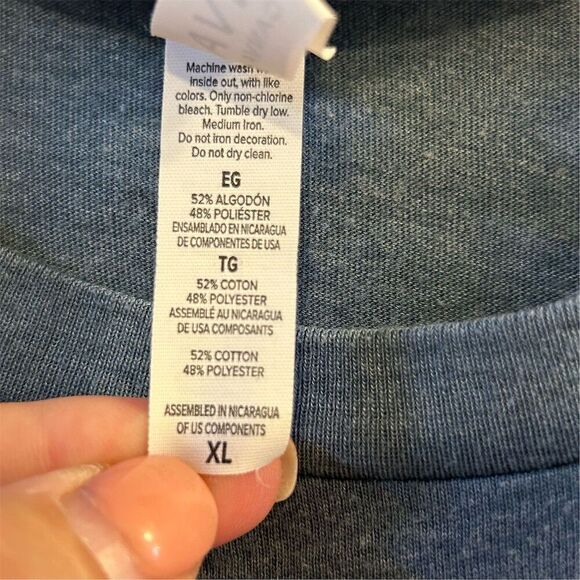 Rivanna River Co. Graphic Tee Blue XL Short Sleeve Nature Print - Picture 6 of 8